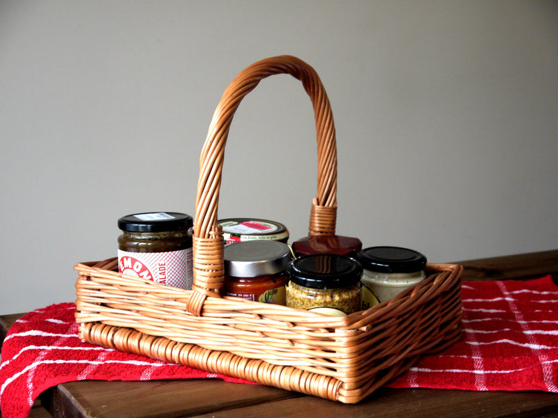 Wicker Display Basket with Handle 32cm Display & Catering Prestige Wicker 