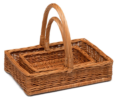 Wicker Display Basket with Handle 44cm Display & Catering Prestige Wicker 