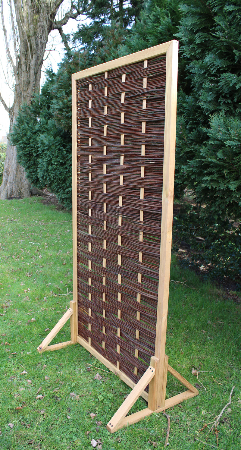 Wicker Garden Divider Panel Stand Garden Arches, Trellises, Arbors & Pergolas Prestige Wicker 