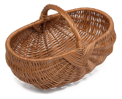 Wicker Garden Trug Basket - Small HOME AND GARDEN Prestige Wicker 