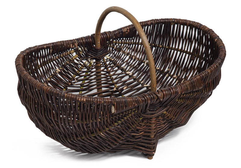 Wicker Garden Trug Basket - Unbarked Home & Garden Prestige Wicker Medium 