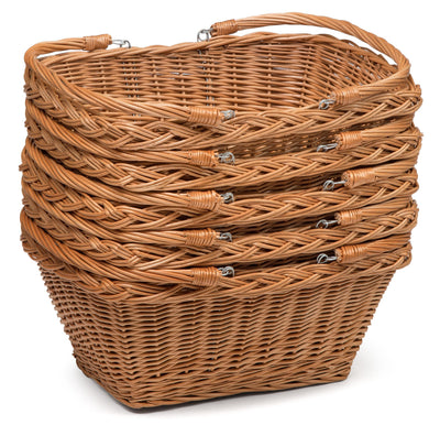 Wicker Shopping Basket With Handles Display & Catering Prestige Wicker 