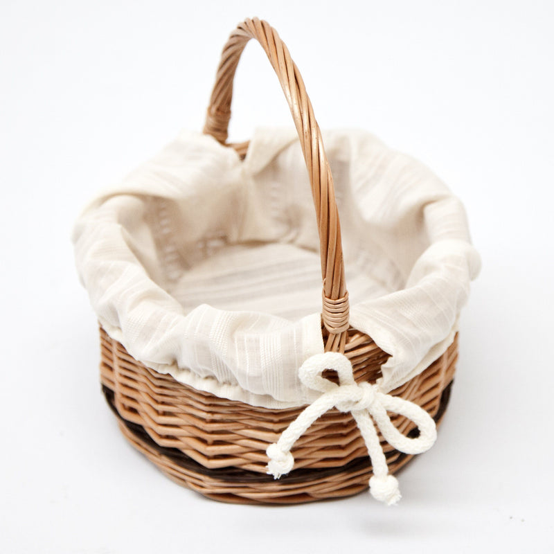 Wicker Small Gift Basket Home & Garden Prestige Wicker 