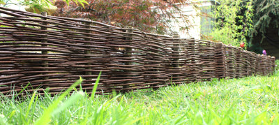 Willow Border Edging 20cm (Height) Prestige Wicker 