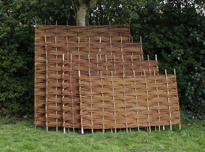 Willow Fence Panel Hurdle HOME AND GARDEN Prestige Wicker 