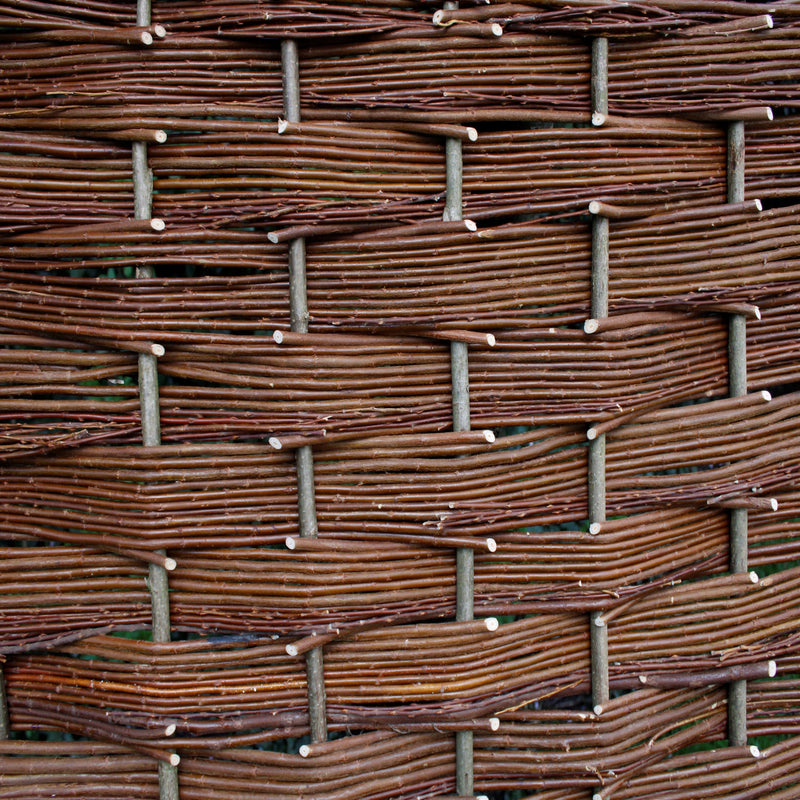 Willow Fence Panel Hurdle HOME AND GARDEN Prestige Wicker 