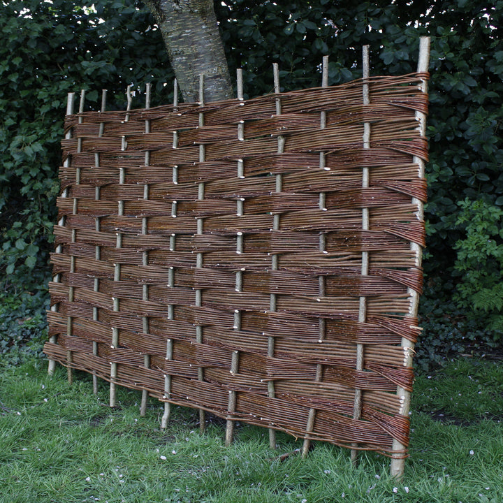 Willow Fence Panel Hurdle HOME AND GARDEN Prestige Wicker 