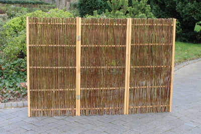 Willow Garden Privacy Screen Paravan Home & Garden Prestige Wicker 