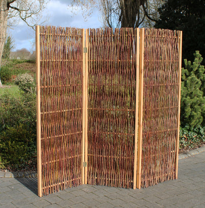 Willow Garden Privacy Screen Paravan Home & Garden Prestige Wicker 