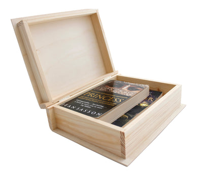 Wooden Book /Photo Box HOME AND GARDEN Prestige Wicker 