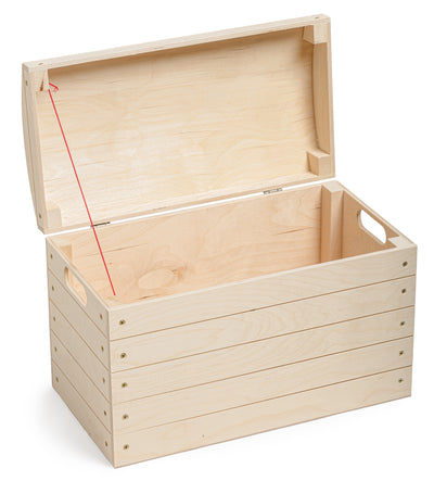 Wooden Chest Storage Box HOME AND GARDEN Prestige Wicker 