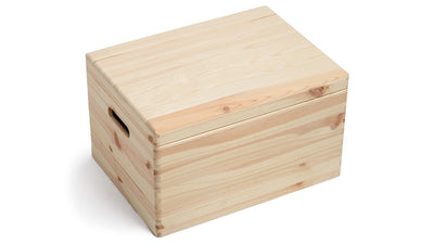 Wooden Storage Box with Lid - Safe Place Storage & Organization Prestige Wicker 